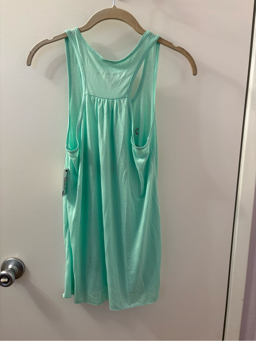 Pure Barre Mint Racerback Tank - "Planks Well With Others" NWT - Picture 5 of 5